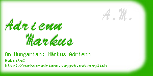 adrienn markus business card